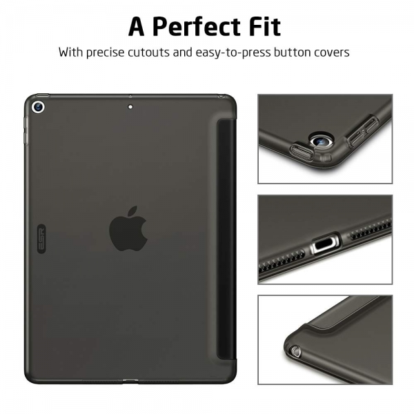 ESR iPad Rebound Kapakl Klf (10.2 in)(7.Nesil)-Black