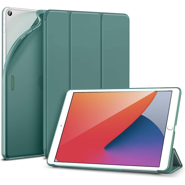 ESR iPad Rebound Kapakl Klf (10.2 in)(7.Nesil)-Forest Green