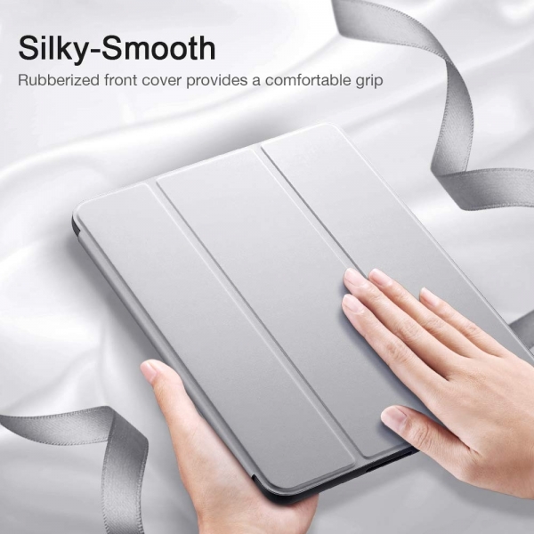 ESR iPad Kalem Bölmeli Kılıf (10.2 inç)(7. Nesil)-Gray