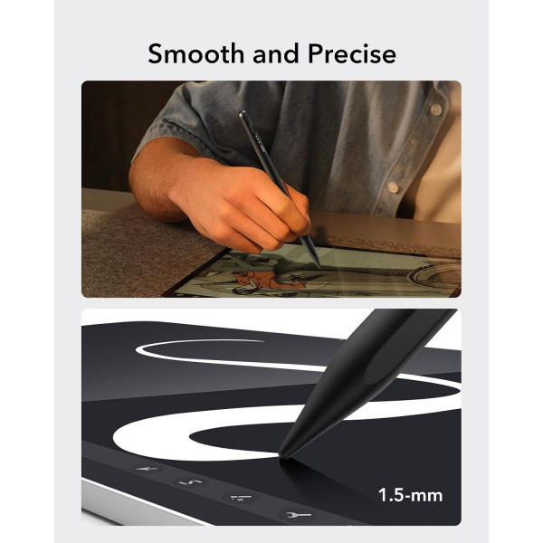 ESR iPad Uyumlu Dijital Stylus Kalem-Black