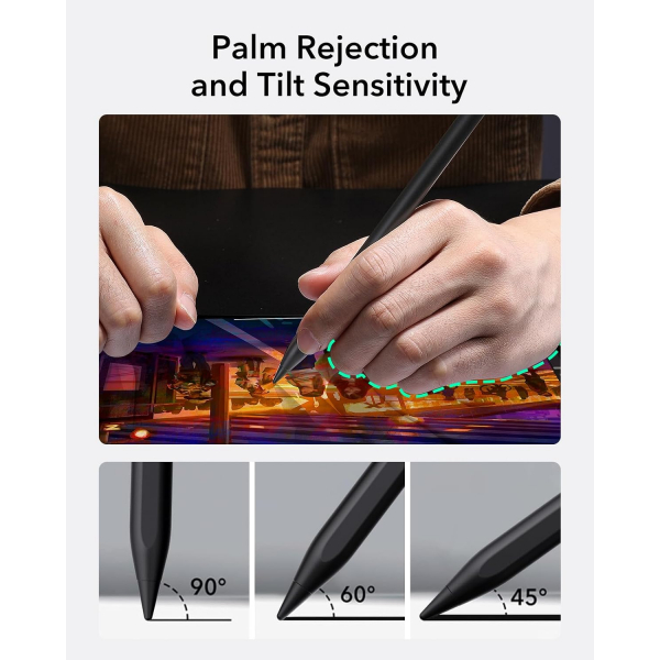 ESR iPad Uyumlu Dijital Stylus Kalem-Black