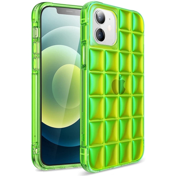 ESR iPhone 12/12 Pro Stylish Klf-Electric Lime
