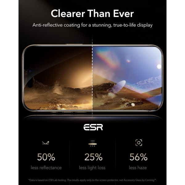 ESR iPhone 17 Pro Max UltraFit Ekran Koruyucu(3 Adet)