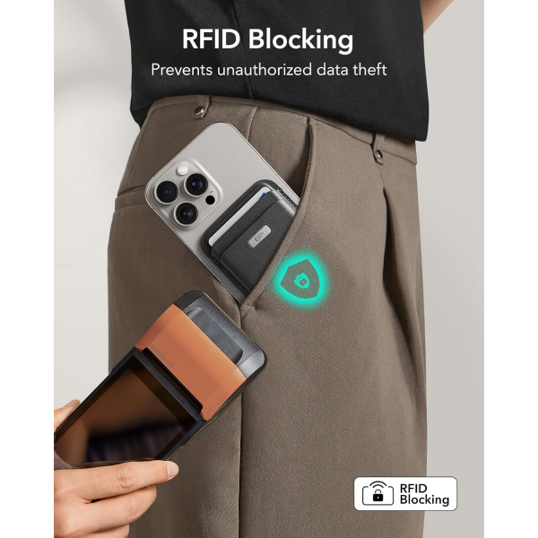 ESR iPhone 17 MagSafe Czdan Stand-Black