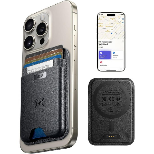 ESR iPhone 17 MagSafe Czdan Stand-Black