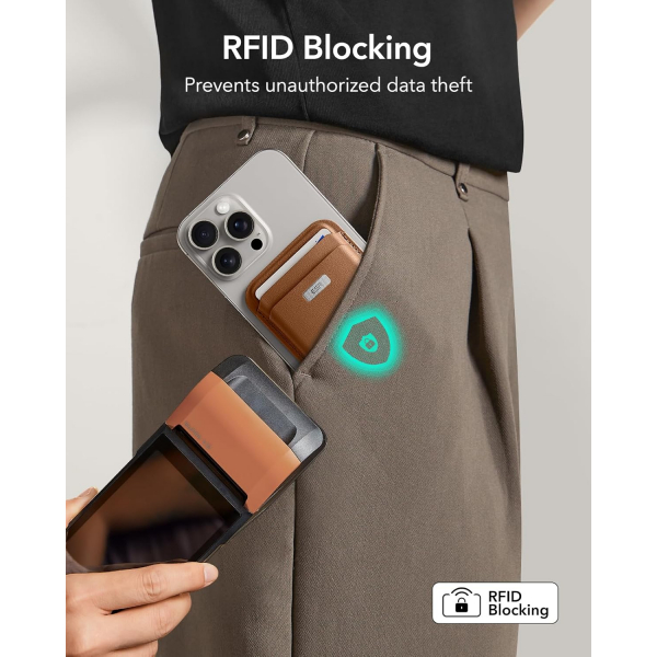 ESR iPhone 17 MagSafe Czdan Stand-Brown