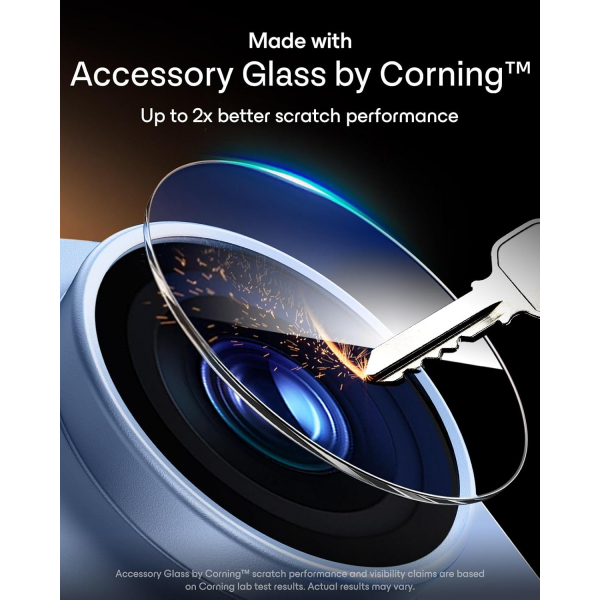 ESR iPhone 18 Pro Kamera Lens Koruyucu-Light Blue