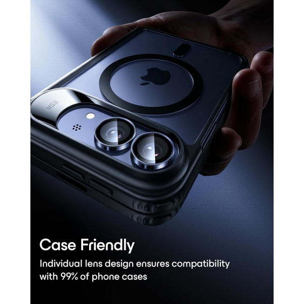 ESR iPhone Duo Kamera Lens Koruyucu-Blue