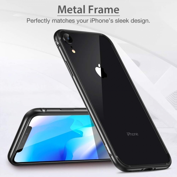 ESR iPhone XR Metal Bumper Klf- Space Grey