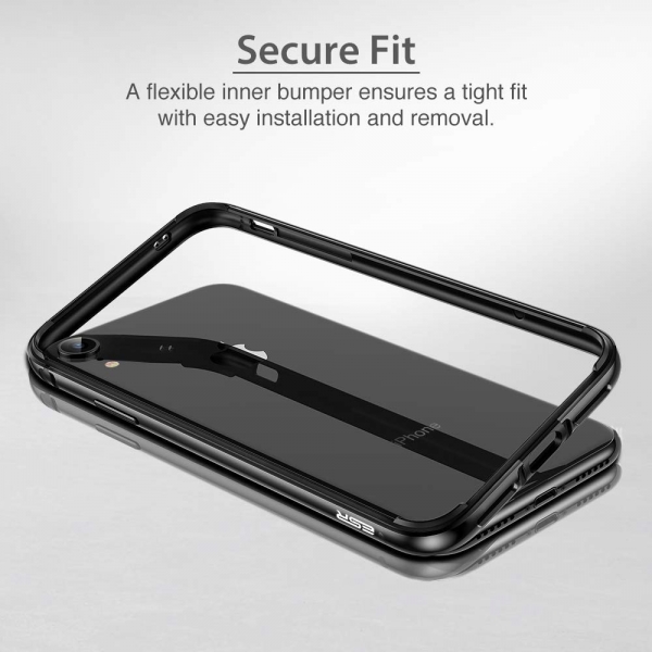 ESR iPhone XR Metal Bumper Klf- Space Grey