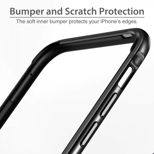 ESR iPhone XR Metal Bumper Klf- Space Grey