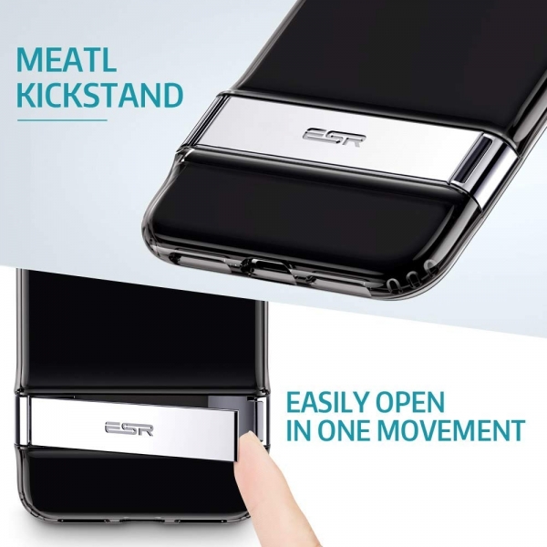 ESR iPhone XR Metal Standl Klf-Translucent