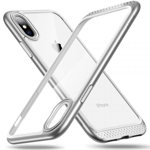 ESR iPhone XS Max Bumper Hoop Klf-Silver
