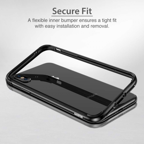 ESR iPhone XS Max Metal Bumper Klf-Space Grey