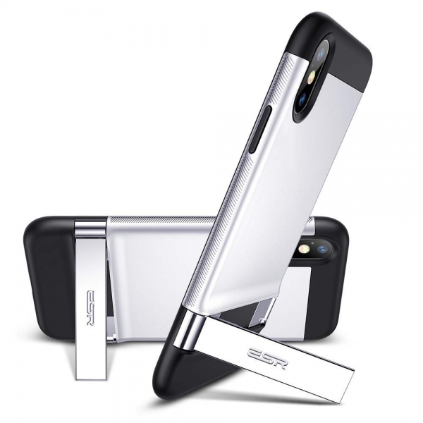 ESR iPhone XS Max Standl Klf-Silver