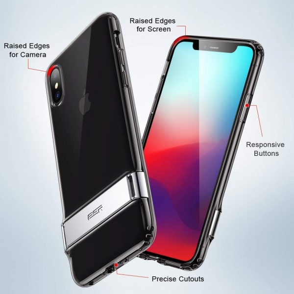 ESR iPhone XS Max Standl Klf-Translucent Dark