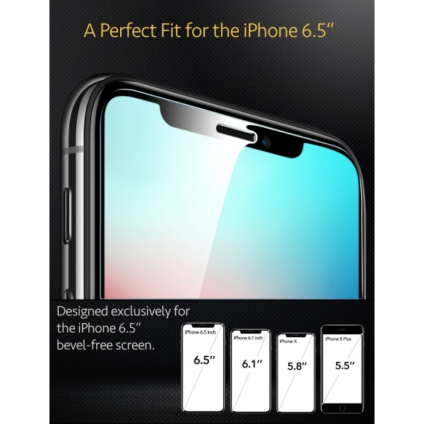 ESR iPhone XS Max Temperli Cam Ekran Koruyucu (2 Adet)