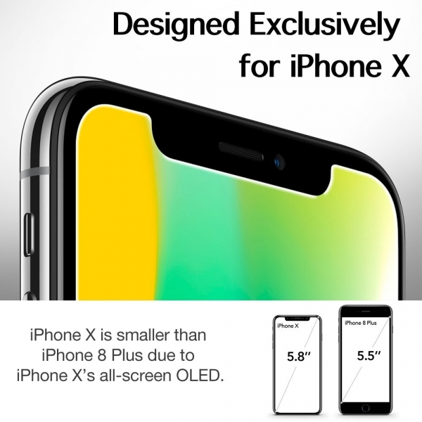 ESR iPhone X Temperli Cam Ekran Koruyucu (3 Adet)