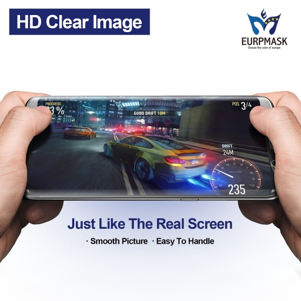 EURPMASK Samsung Galaxy S8 Ultra HD Ekran Koruyucu Film (3+1 Adet)