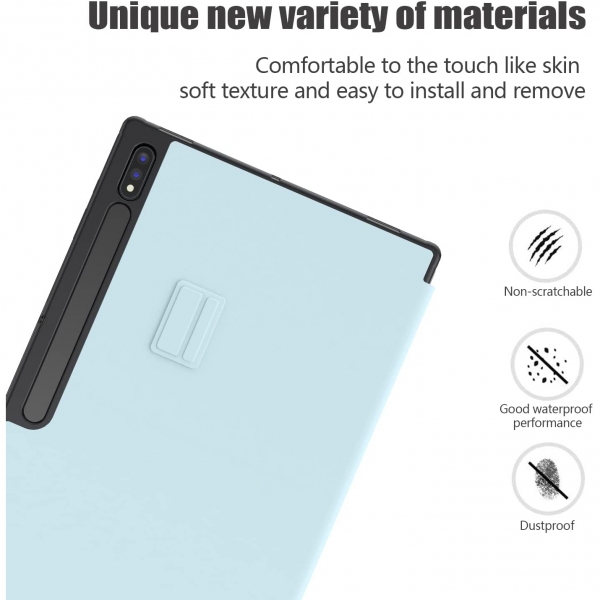 E NET-CASE Galaxy Tab S8 Ultra K�l�f (14.6 in�)-Sky Blue