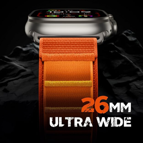 Easuny Apple Watch 10 42mm Alpine Kay-Orange