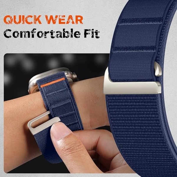 Easuny Apple Watch 10 42mm Alpine Kay-Blue