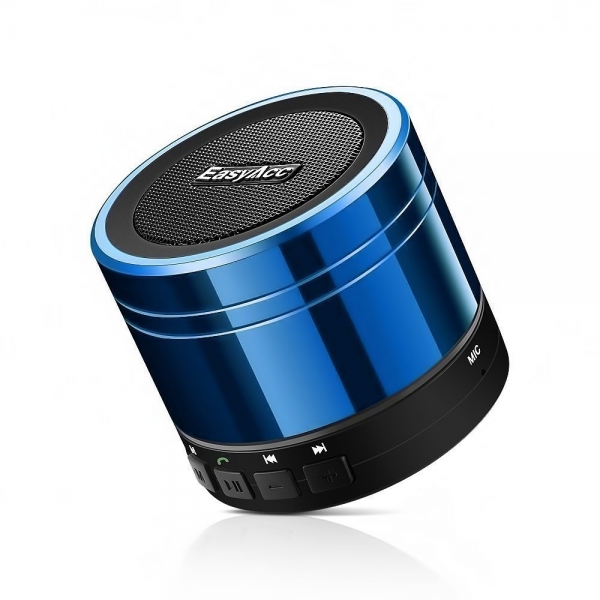 EasyAcc Bluetooth 4.0 Mini Hoparlr-Blue