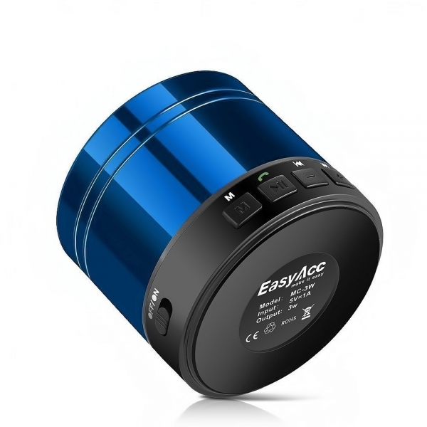 EasyAcc Bluetooth 4.0 Mini Hoparlr-Blue