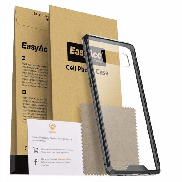 EasyAcc Samsung Galaxy S8 effaf Klf-Black