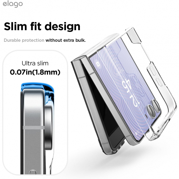 Elago Galaxy Z Fold 8 �nce Sert Polikarbon K�l�f