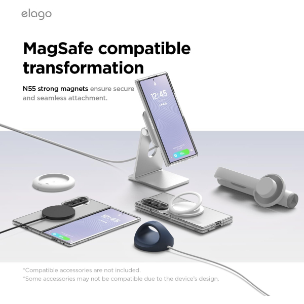 Elago Galaxy Z Fold 8 Ultra MagSafe Polikarbon K�l�f