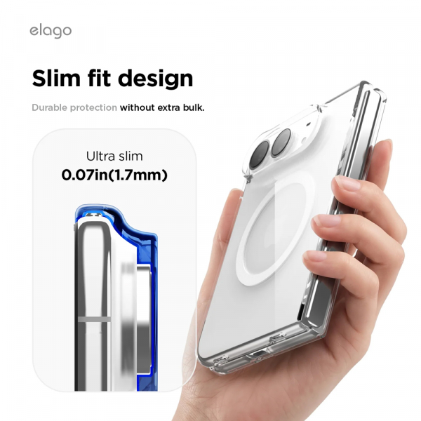 Elago iPhone Duo MagSafe Hibrit �effaf K�l�f