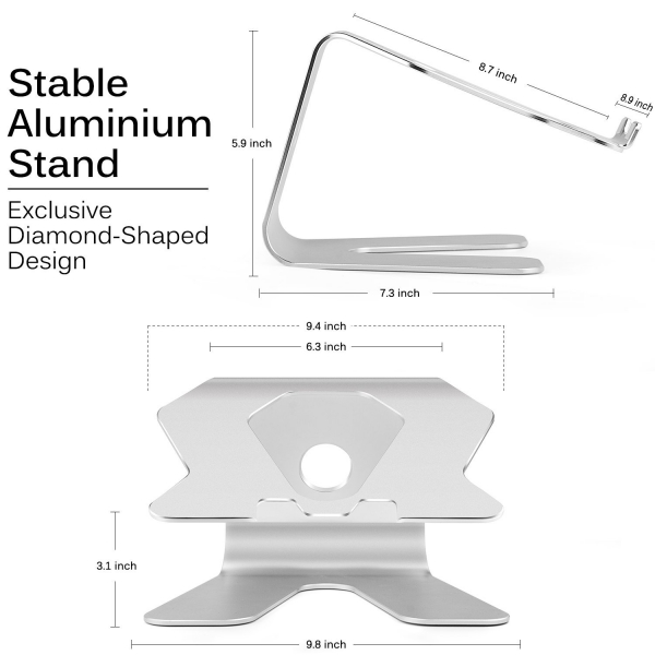 Elec3 Alminyum Laptop Stand