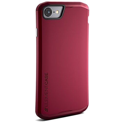 Element Case iPhone 7 Aura Klf (MIL-STD-810G)-Deep Red