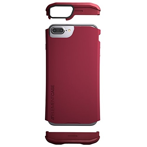 Element Case iPhone 7 Plus Aura Klf (MIL-STD-810G)-Deep Red