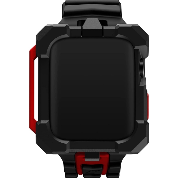 Element Case Special Ops Serisi Apple Watch 8 Kay (45mm)-Black Red