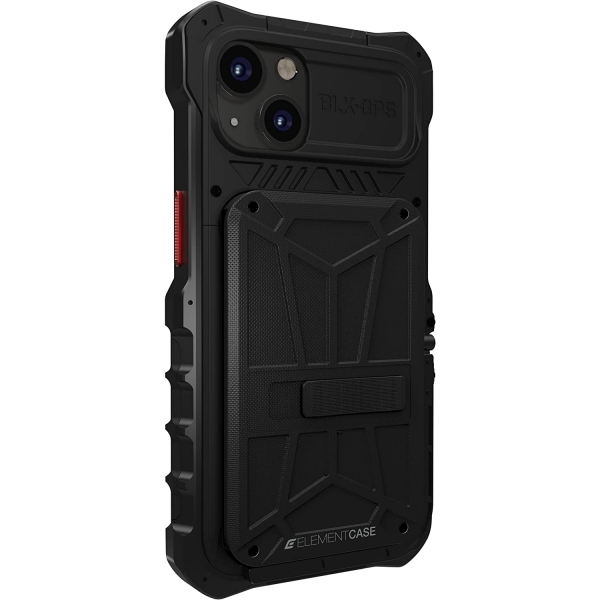 Element Case iPhone 14/14 Pro Black OPS Elite Serisi Klf (MIL-STD-810)