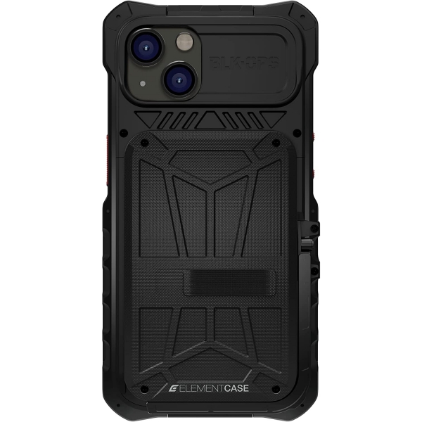 Element Case iPhone 14/14 Pro Black OPS Elite Serisi Klf (MIL-STD-810)