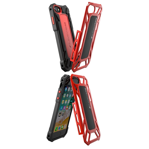 Element Case iPhone 8 Roll Cage Klf-Red