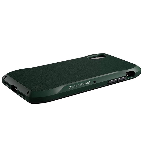 Element Case iPhone XS Max Enigma Klf (MIL-STD-810G)-Green