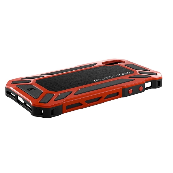 Element Case iPhone X Roll Cage Klf (MIL-STD-810G)-Red