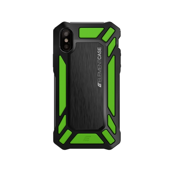 Element Case iPhone XS / X Roll Cage Klf (MIL-STD-810G)-Green