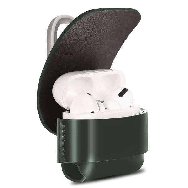 EloBeth AirPods Pro Deri Klf-Midnight Green