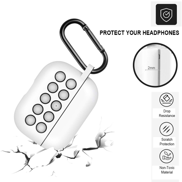 EloBeth Airpods Pro Klf-White