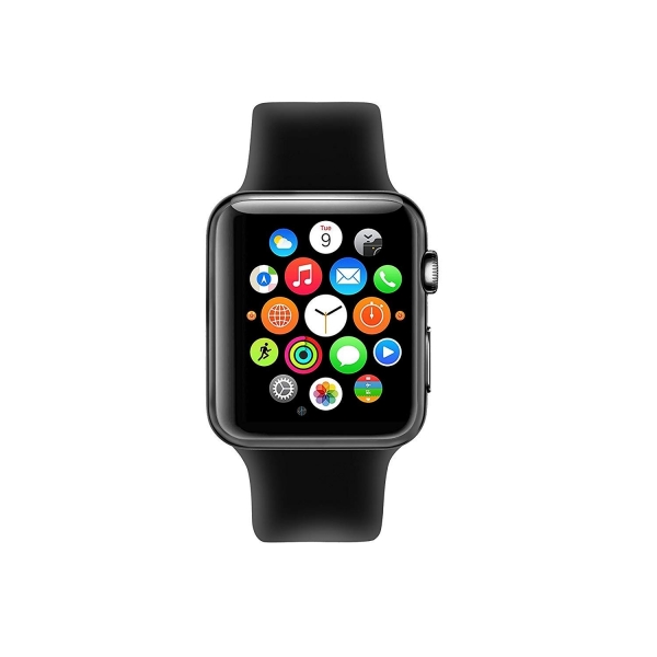 Elobeth Apple Watch Metal Tokal Kay (38/40mm)-Black