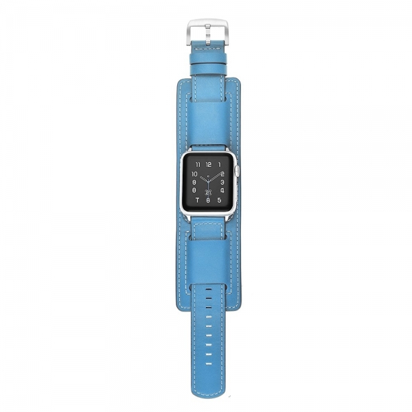 Elobeth Apple Watch Deri Kay (38mm/40mm)-Blue