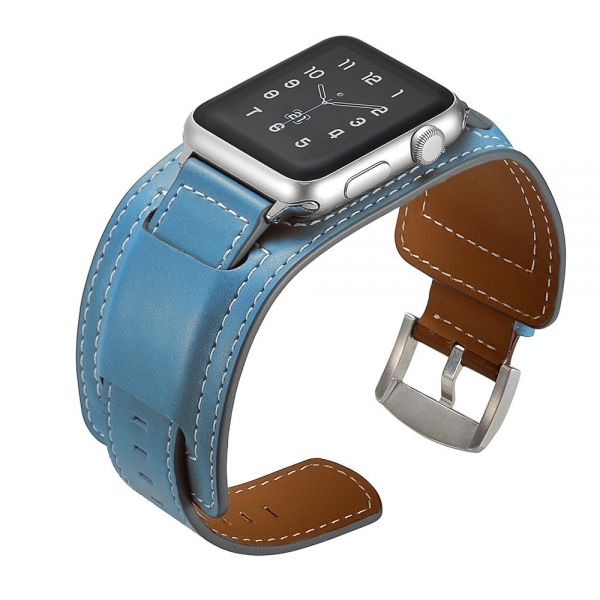 Elobeth Apple Watch Deri Kay (38mm/40mm)-Blue