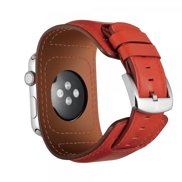 Elobeth Apple Watch Deri Kay (38mm/40mm)-Red