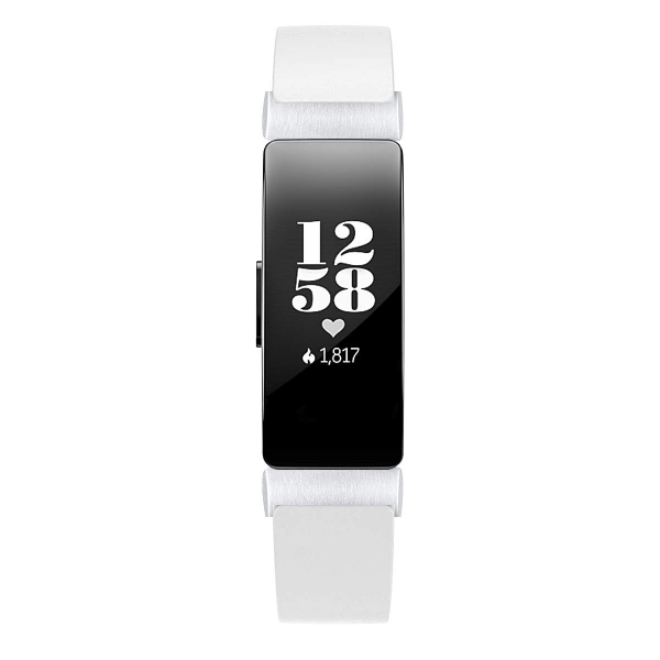 Elobeth Fitbit Inspire HR Deri Kay (Small)-White