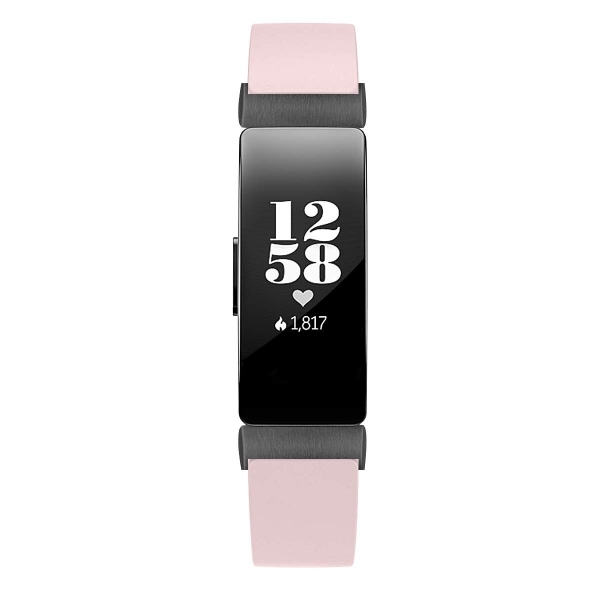 Elobeth Fitbit Inspire HR Deri Kay (Small)-Pink